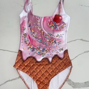 BlackMilk, Soft Serve Low Back Swimsuit/Bodysuit